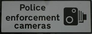 Police Enforcement Sign